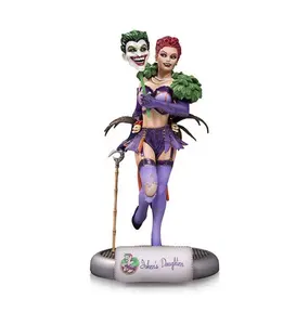 Customized sexy girl anime cartoon figure oem hot sexy girl figure with clown face for collection