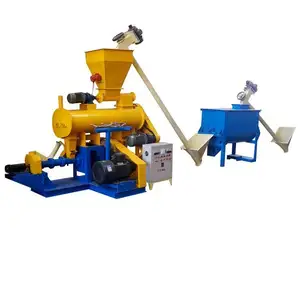 Production Line Animal Small Poultry Fish Feed Mill Plant Pellet Making Machine Granulator