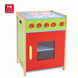 5 pièces enfants jouer à faire semblant préscolaire éducatifs en bois grande cuisine mis jouet pour enfants 3 + - Product Image 3