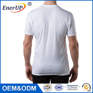 Muestra gratis Hombres ropa camisa acolchada contra <span class=keywords><strong>a</strong></span> prueba de sudor de la axila Axila camiseta - Product Image 4