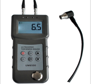 เครื่องวัดความหนาอัลตราโซนิคดิจิตอลแบบพกพา UM6500ความแม่นยำสูง1.0-245มม. 0.05-8นิ้ว (ในเหล็ก) 0.1มม. - Product Image 1