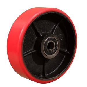 ล้อโพลียูรีเทนโหลด/สเตอร์3.15 "x 2.75" /7 "x 2" พร้อมแบริ่ง ID 20มม. สำหรับแม่แรงพาเลท/รถบรรทุก - Product Image 3