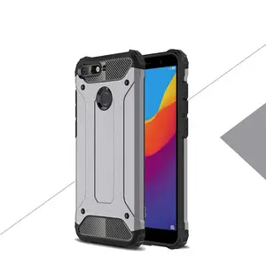 Guangzhou Manufacturer Cheap Wholesale Rugged Plastic Mobile Cover For Huawei Y7 2021 Shockproof Phone Case Y7 Prime Cover