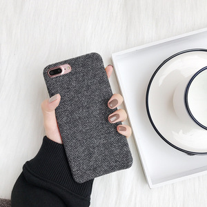 Invierno cálido estilo pareja caliente tela enrejado caja del <span class=keywords><strong>tel</strong></span>éfono móvil para el iPhone x 8 8 más 7 7 más 6 6 Más - Product Image 5