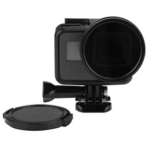 <span class=keywords><strong>Filtre</strong></span> d'objectif CPL 52 mm en gros avec capuchon et adaptateur pour <span class=keywords><strong>GoPro</strong></span> <span class=keywords><strong>Hero</strong></span> <span class=keywords><strong>7</strong></span> 6 5 Black - Product Image 4