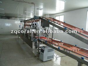 Four de boulangerie à <span class=keywords><strong>gaufrettes</strong></span> spécial/gaufrette de forme spéciale de vente chaude/gaufrette avancée faisant la ligne d'enrobage de chocolat de machine - Product Image 5