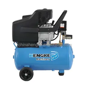 Hengke compressor de ar elétrico/gasolina/diesel, cinto direto portátil de pistão conduzido para venda