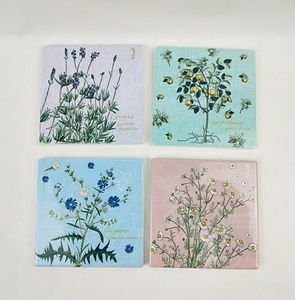 Posavasos cuadrado de cerámica para bar, tazas de azulejos de sublimación, 4 pulgadas - Product Image 3