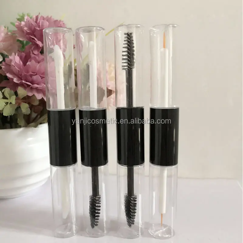 5ml*5ml transparent dual ends double ends Lipstick Lip gloss Mascara packaging tube