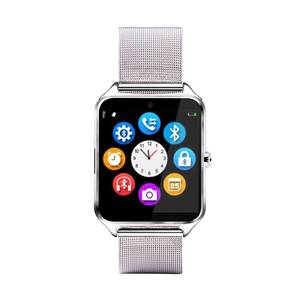 Bluetooth Z60 thép không gỉ đồng hồ thông minh điện thoại hỗ trợ SIM TF chống mất SmartWatch của thiết bị theo dõi. - Product Image 1