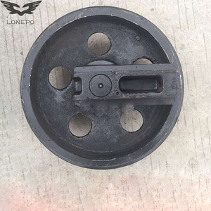 Yuchai Mini Graafmachine Onderstel Onderdelen Yc85 Front <span class=keywords><strong>Idler</strong></span> Groep - Product Image 5