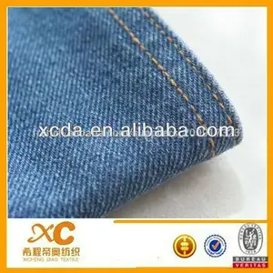 100% 14 oz coton sergé de coton tissu de denim jeans rouleau