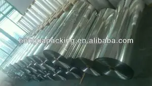 Film Cpp Metal 25 Mikron, Bopp Film 20 Mikron Satu Sisi Panas Dapat Disegel Corona Diperlakukan Bopp Perak Metalized 20 Mikron