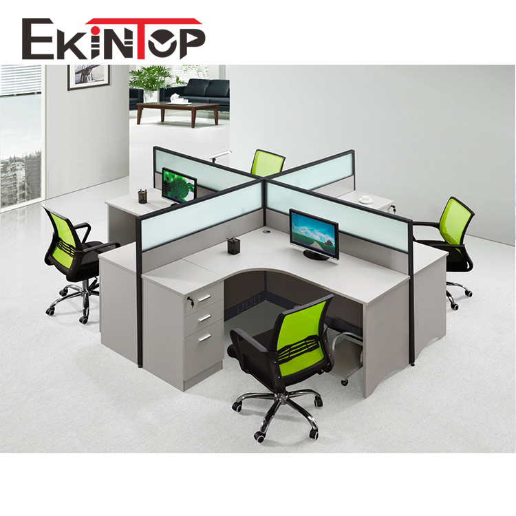 Подвижная студийная модульная деревянная рабочая станция Ekintop, производитель мебели, настольная офисная перегородка, рабочая станция, кабинки