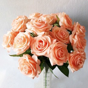 Rosa Artificial de Látex con Tacto Real de 43 cm para Bodas, Día de la Madre, Navidad, Decoración del Hogar - Product Image 4