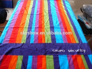Toalla de playa 100% algodón naranja <span class=keywords><strong>Itsa</strong></span> impresa reactiva promocional al por mayor - Product Image 6