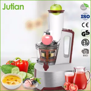 Fruit entier lente juicer apple presse-agrumes avec crème glacée fonction