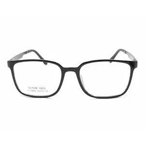 Büyük çerçeve hafif b bellek Ultem gözlük gözlük çerçeveleri erkekler için