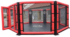 <span class=keywords><strong>Cage</strong></span> <span class=keywords><strong>MMA</strong></span> personnalisée avec <span class=keywords><strong>panneau</strong></span> mural, haute qualité - Product Image 3