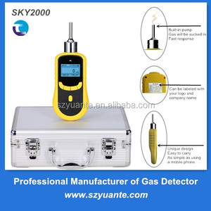 Taşınabilir doğru CH4S CH3SH metil merkaptan gaz kaçağı dedektör (0-100ppm) - Product Image 2