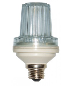 Ngoài trời giáng sinh kỳ nghỉ chiếu sáng 4W E17 C9 cơ sở nhấp nháy ánh sáng nhấp nháy LED Twinkle Shine bóng đèn - Product Image 2