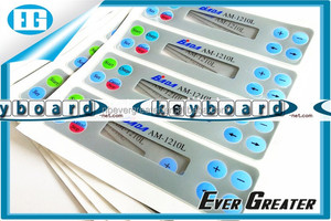 Personalizzato <span class=keywords><strong>sticker</strong></span> interruttore sul pannello di controllo elettrico colorato finestra del pannello di controllo remoto <span class=keywords><strong>sticker</strong></span> - Product Image 2