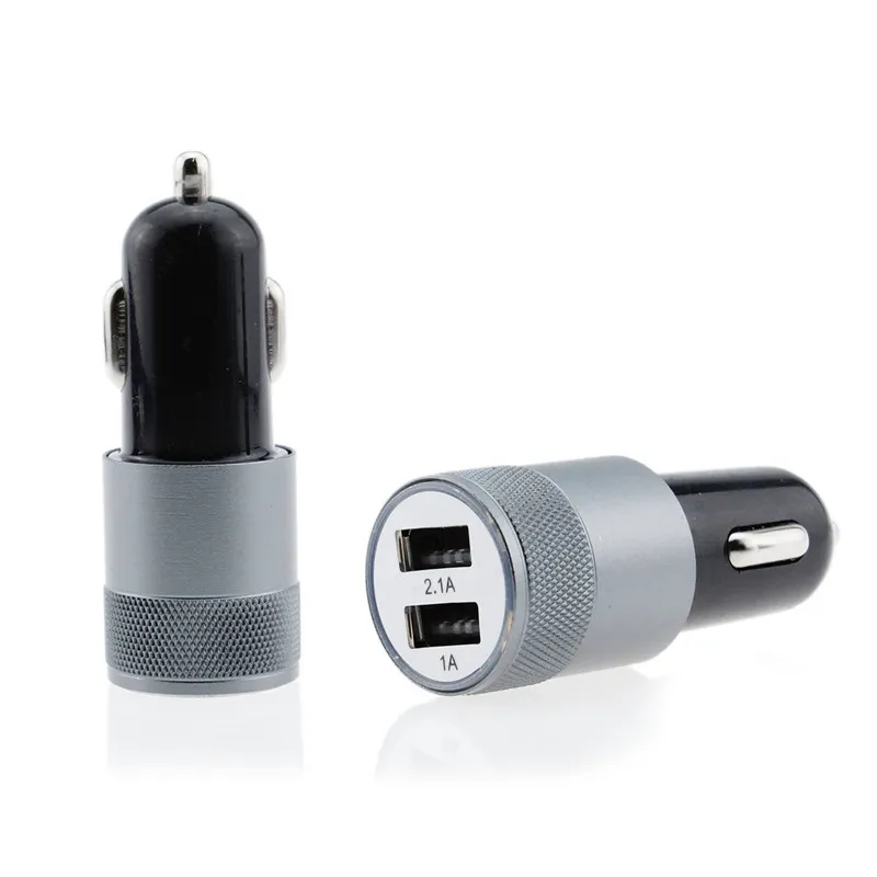 Usb Charger Car High Quality Best Sale 5V 2.1A Dual Usb Travel Car Charger Mobile Phone Universal Car Usb Port 12v Charger Bus For Phone Charger