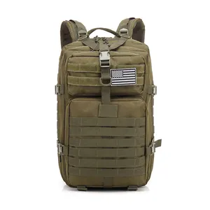 New travel 3P assault grade backpack hiking bag trekking bagpack camouflage large molle tactical rucksack for men
