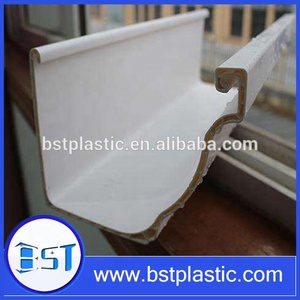 Chất Lượng Cao Nhựa Cứng <span class=keywords><strong>Pvc</strong></span> Mưa Máng Xối Cho Biệt Thự Lợp - Product Image 2