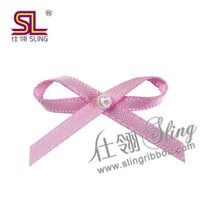 Mini <span class=keywords><strong>flores</strong></span> de lazo de cinta de poliéster para decoración de disfraces - Product Image 3