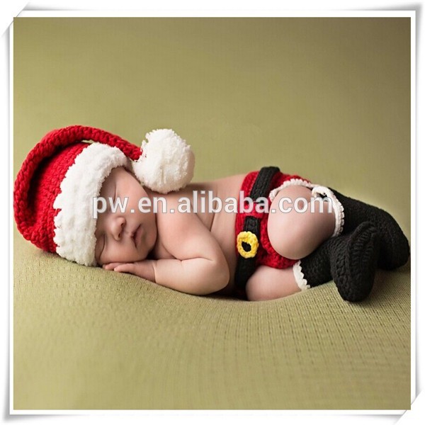 мягкий ручной крючком вязать детские фотографии реквизит новороёденному новый лет новороёденных фотографии реквизита