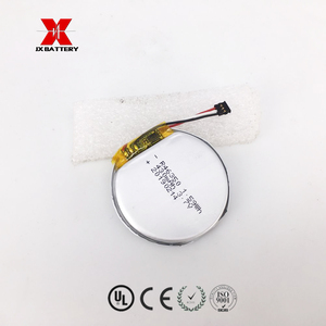 3.7v 350mAh Smart Watch <strong>Battery</strong> 46350 Small <strong>Flat</strong> Round Lithium Polymer <strong>Battery</strong> CE Certified 500 Cycles for Toys - Product Image 3