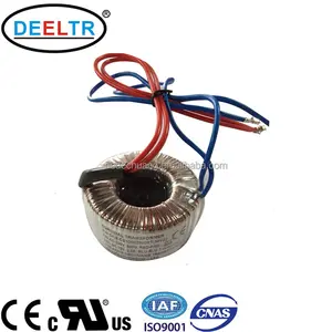 CE UL 120V 230V input 16V 16.5V 40VA 50VA 60VA 80VA 100VA 220VA output toroidal isolation transformer