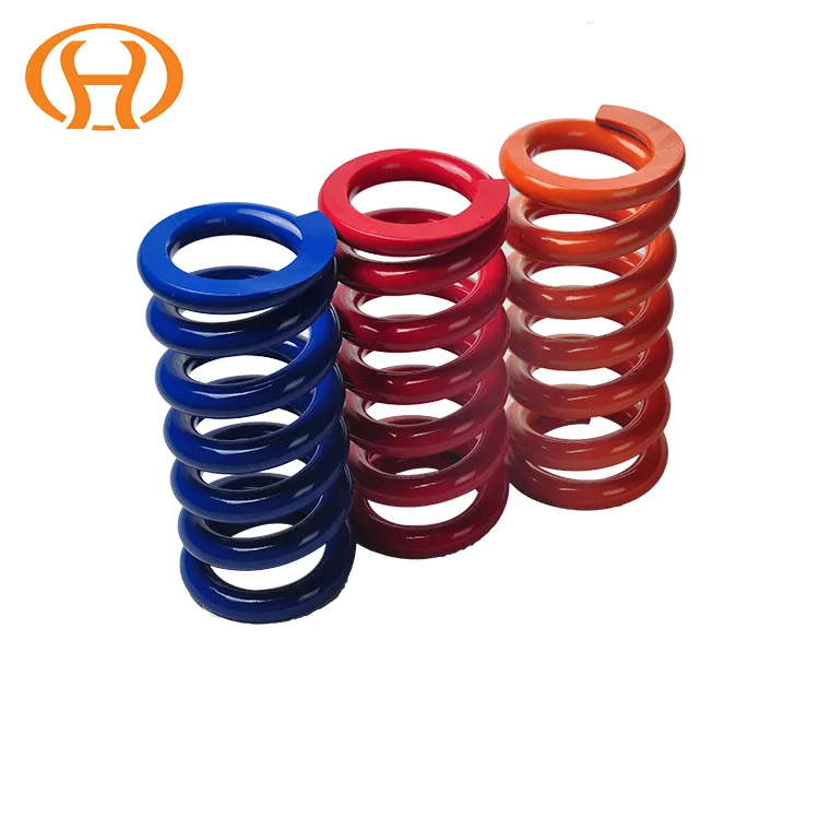 Heavy Duty Spring China Spring Maker Colorful Painting Heavy Duty Large Size Steel Coil Compression Springs