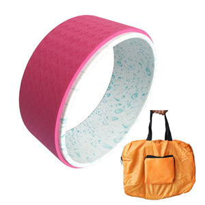 Personnalisé nouveau coloré motif d'impression complet d'entraînement remonte bend imprimé yoga exercice roue - Product Image 1