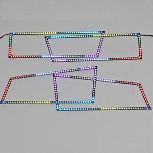 03-07 <span class=keywords><strong>Chevy</strong></span> Silverado, anillo <span class=keywords><strong>de</strong></span> Ojos <span class=keywords><strong>de</strong></span> Ángel LED que cambia multicolor, kit <span class=keywords><strong>de</strong></span> Halo SRGB, faro delantero - Product Image 5