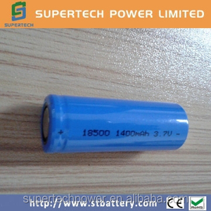 Li-ion 18500 1400 mah <span class=keywords><strong>3</strong></span>,7 v akku - Product Image 1