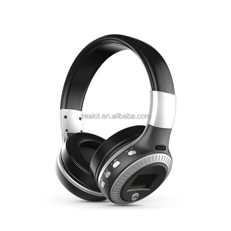 Zealot SD Player Wireless Music Bluetooth Headphones With Microphone Memory CardとFM Radio