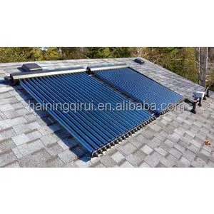 EN12975 certified solar heat pipe collector