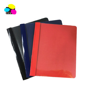 <span class=keywords><strong>Clip</strong></span> tập tin kim loại rõ ràng Bìa báo cáo phía trước với 3 ốc vít kim loại - Product Image 4