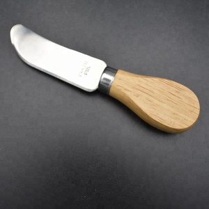 Best Selling 4PC Eco-Friendly Dishwasher Safe <strong>Cheese</strong> <strong>Knife</strong> <strong>Set</strong> with Stainless Steel Blades and Wooden Handle in Box - Product Image 2