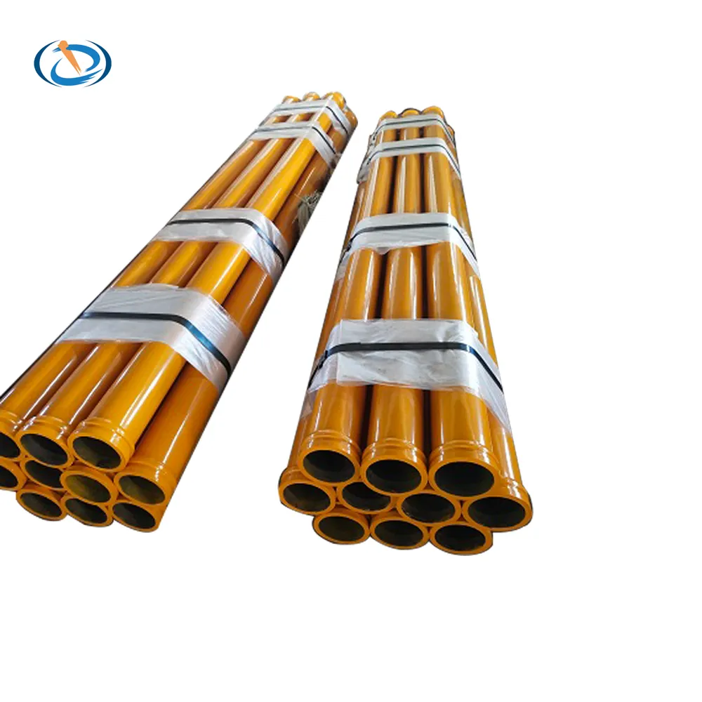 schwing concrete pump parts dn125 concrete double wall carbon steel pipe 34mm seamless steel pipe tube