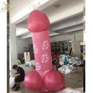 Ballon géant gonflable et sexy, modèle de pénis, 3m de long, pour publicité - Product Image 3
