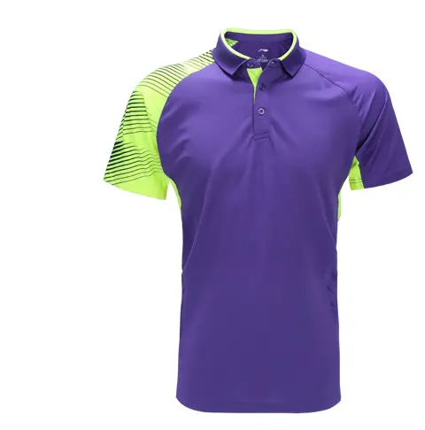 Son yeni moda renkli badminton t- shirt tasarım