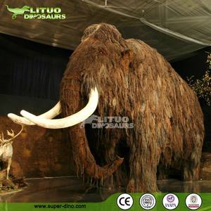 Preistorico Robotic Robot Animale per la Vendita Dimensione Reale Wooly Mammoth
