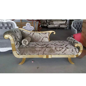 CH23 Franse Chaise Lounge Stoel Zwart Chaise Knop Chaise - Product Image 4