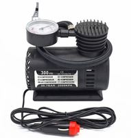 Compresseur d'air portable pour voiture 12V 0,38m en caoutchouc 300PSI 10A