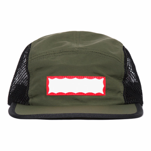 Phong Cách Mới Màu Đen Thể Thao Ngoài Trời Phù Hợp <span class=keywords><strong>5</strong></span> Bảng Điều Chỉnh Chạy Nylon Lưới Bên Trại Hat Cap Đặt Hàng Nhỏ - Product Image 2