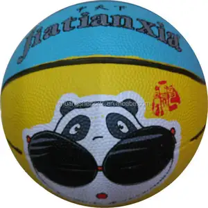 厂家直销迷你定制印花橡胶篮球球尺寸7 6 5 4 3 2 1