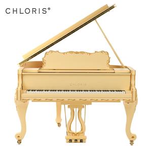 Piano de Cola de Madera de 88 Teclas, Chloris 152, Tallado a Mano, Estilo Europeo, Patas Cilíndricas - Product Image 2